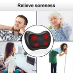 3-Speed Heating Neck Massage Pillow