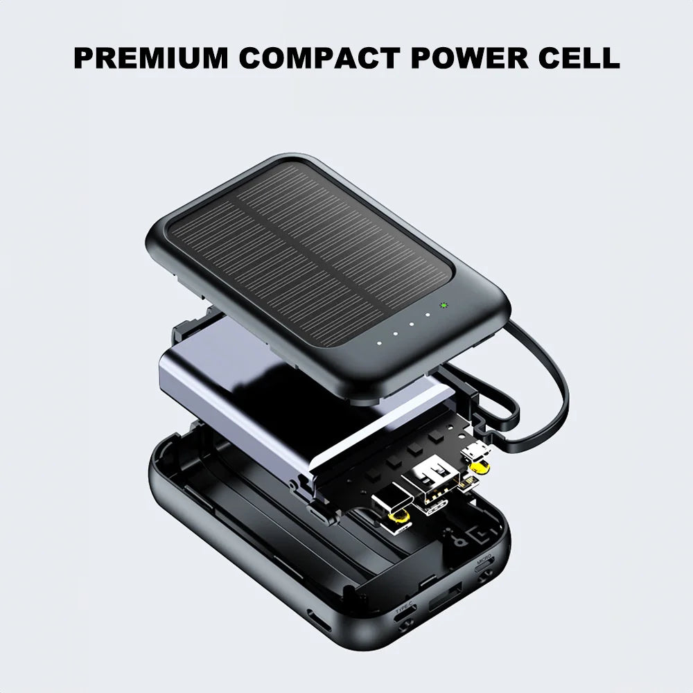 Solar Powered Outdoor Power Bank