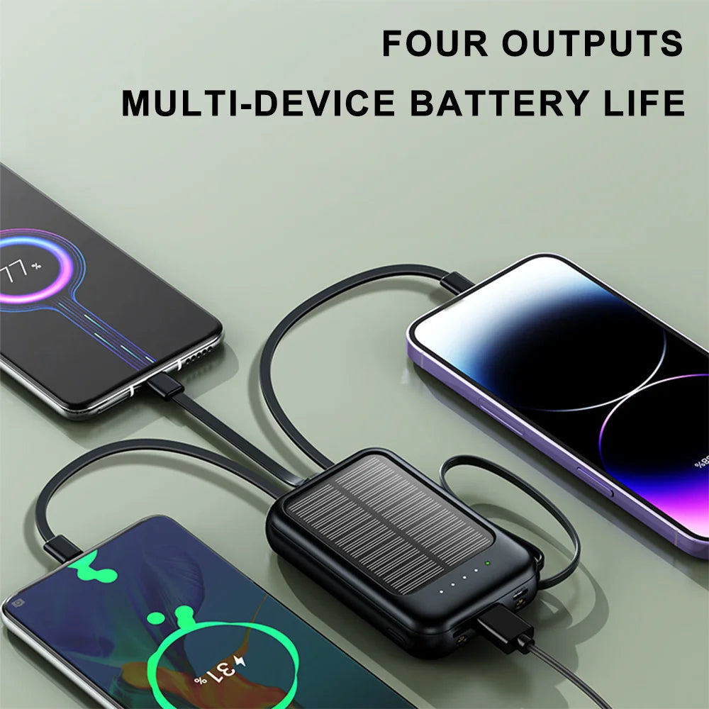 Solar Powered Outdoor Power Bank