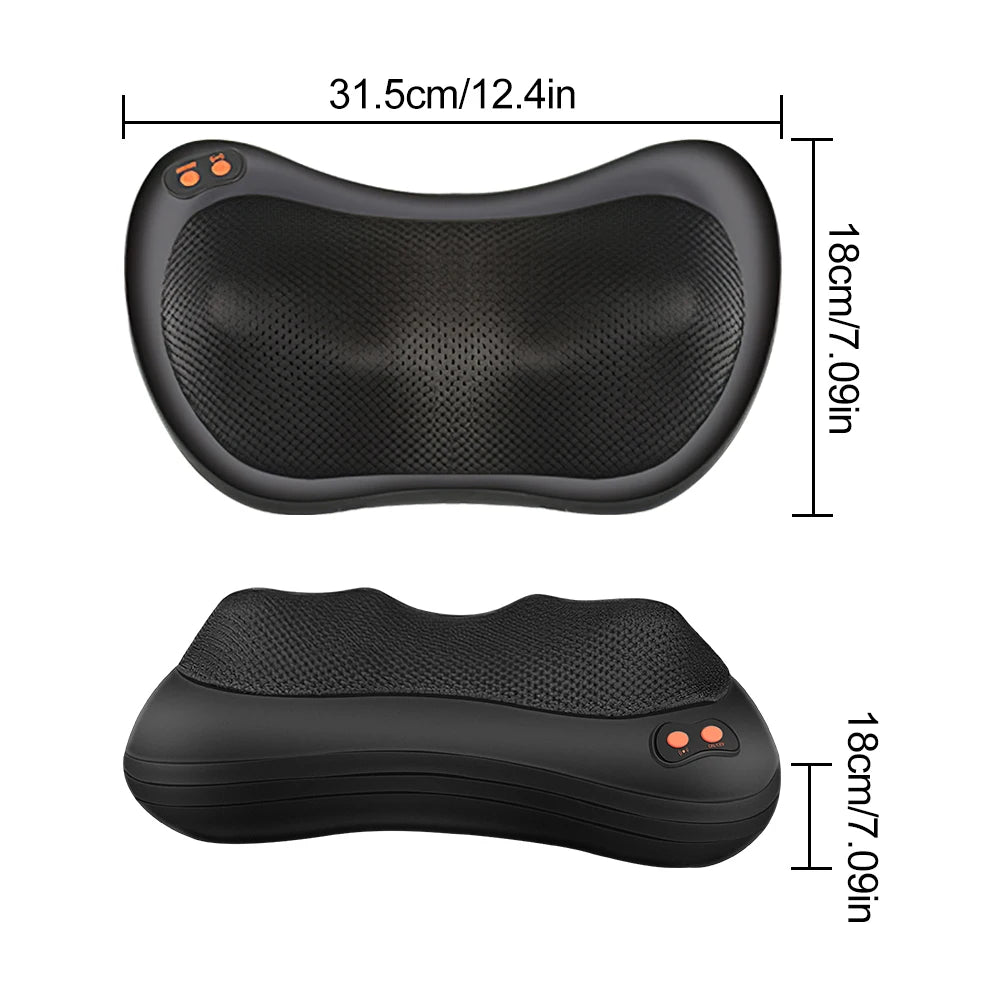 3-Speed Heating Neck Massage Pillow