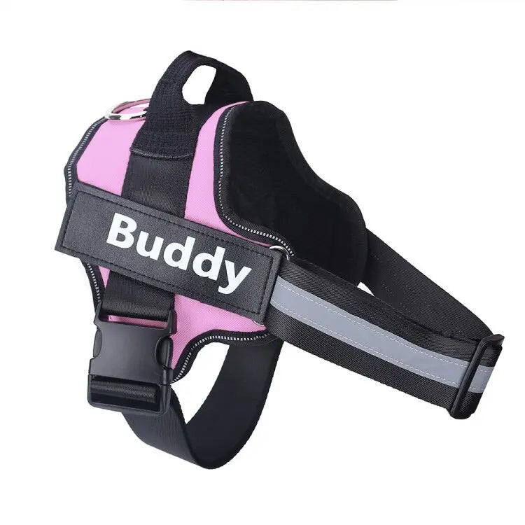 No-Pull Reflective Dog Walking Harness
