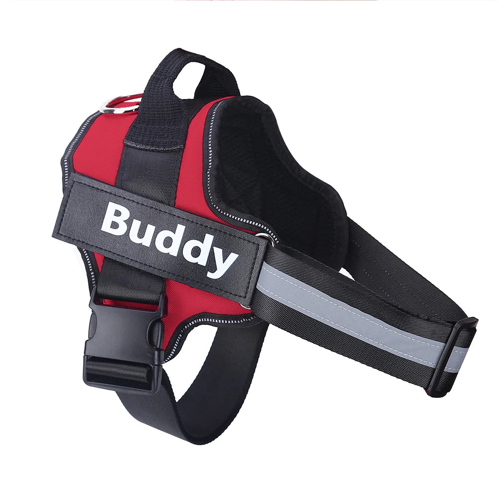 No-Pull Reflective Dog Walking Harness