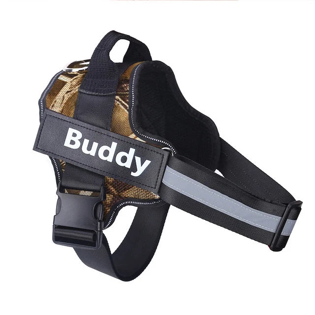 No-Pull Reflective Dog Walking Harness