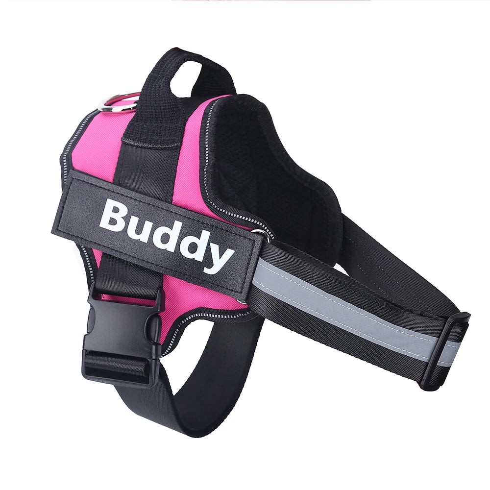 No-Pull Reflective Dog Walking Harness