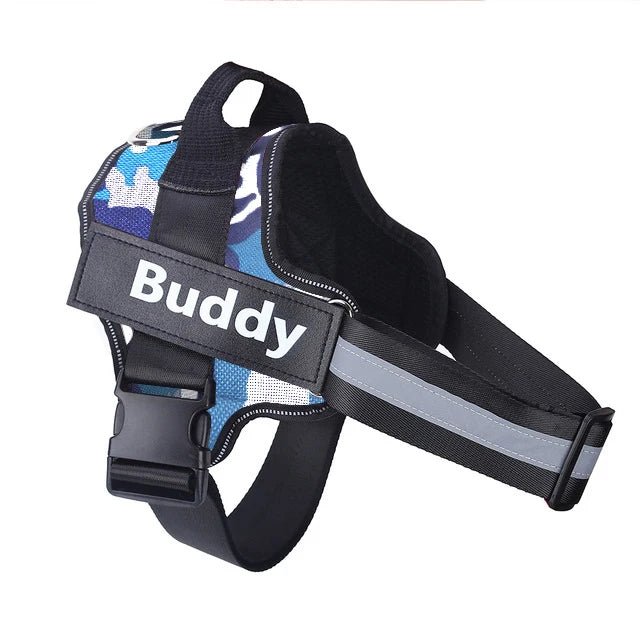 No-Pull Reflective Dog Walking Harness