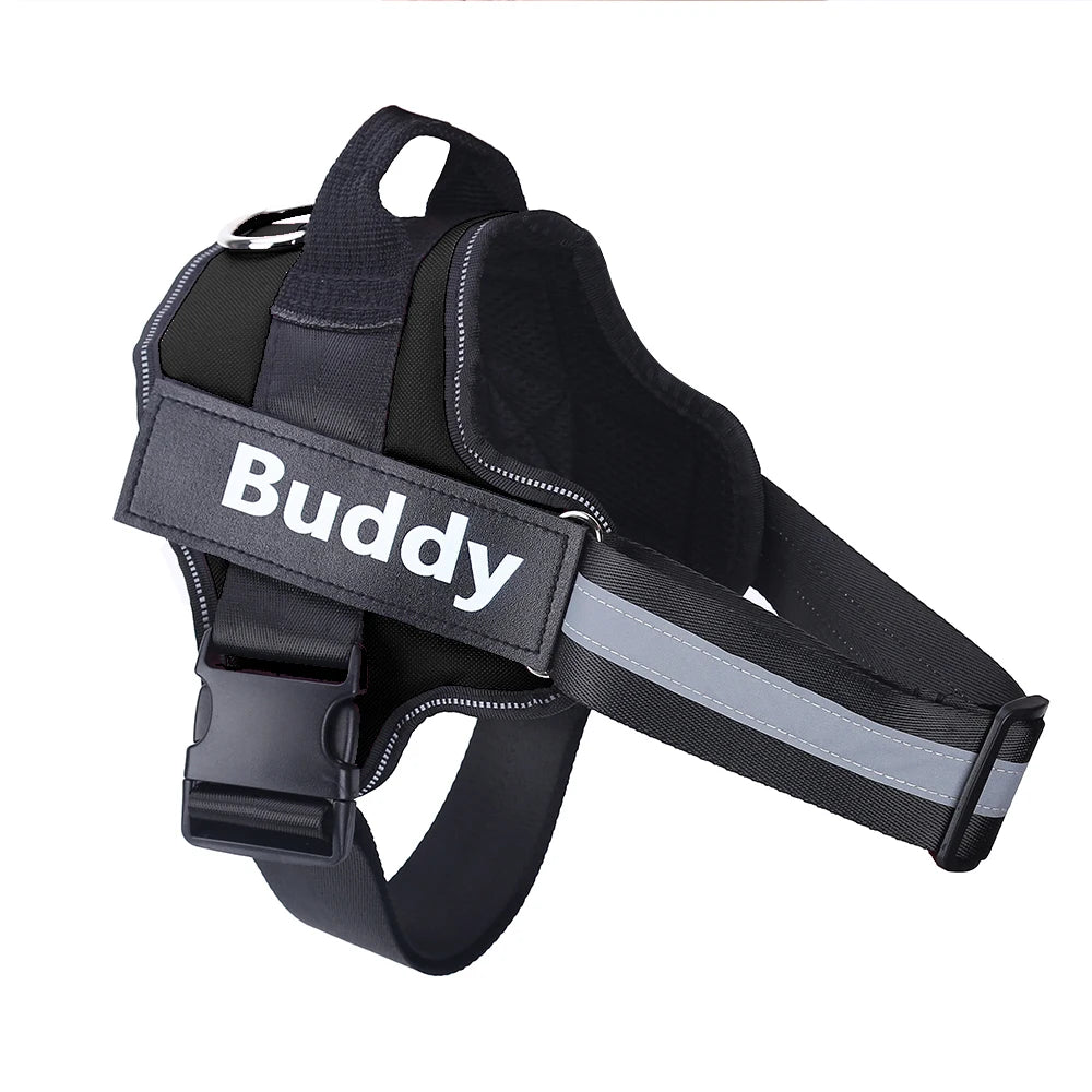 No-Pull Reflective Dog Walking Harness