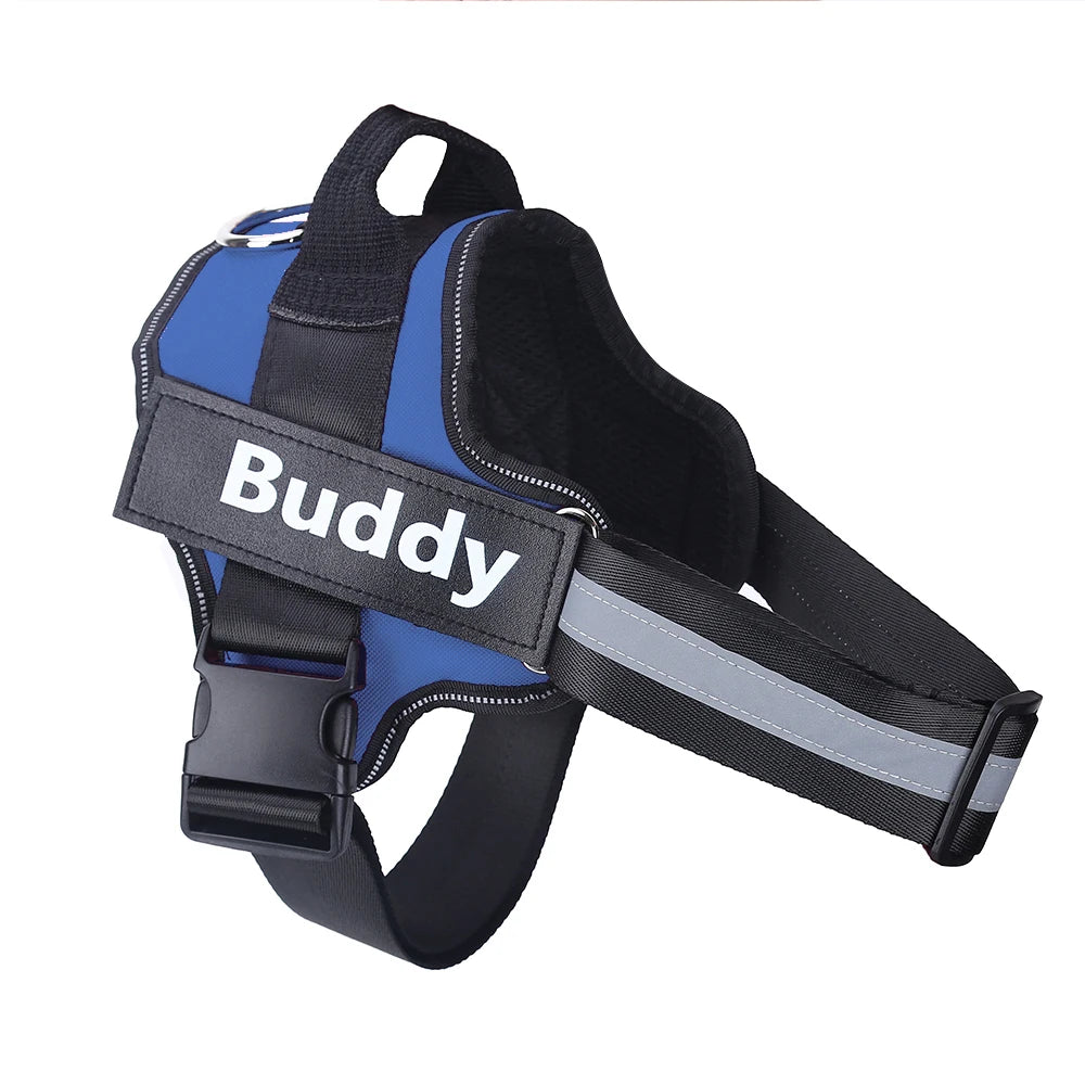 No-Pull Reflective Dog Walking Harness
