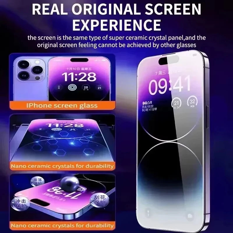 Dust-Free Tempered Glass Screen Protector