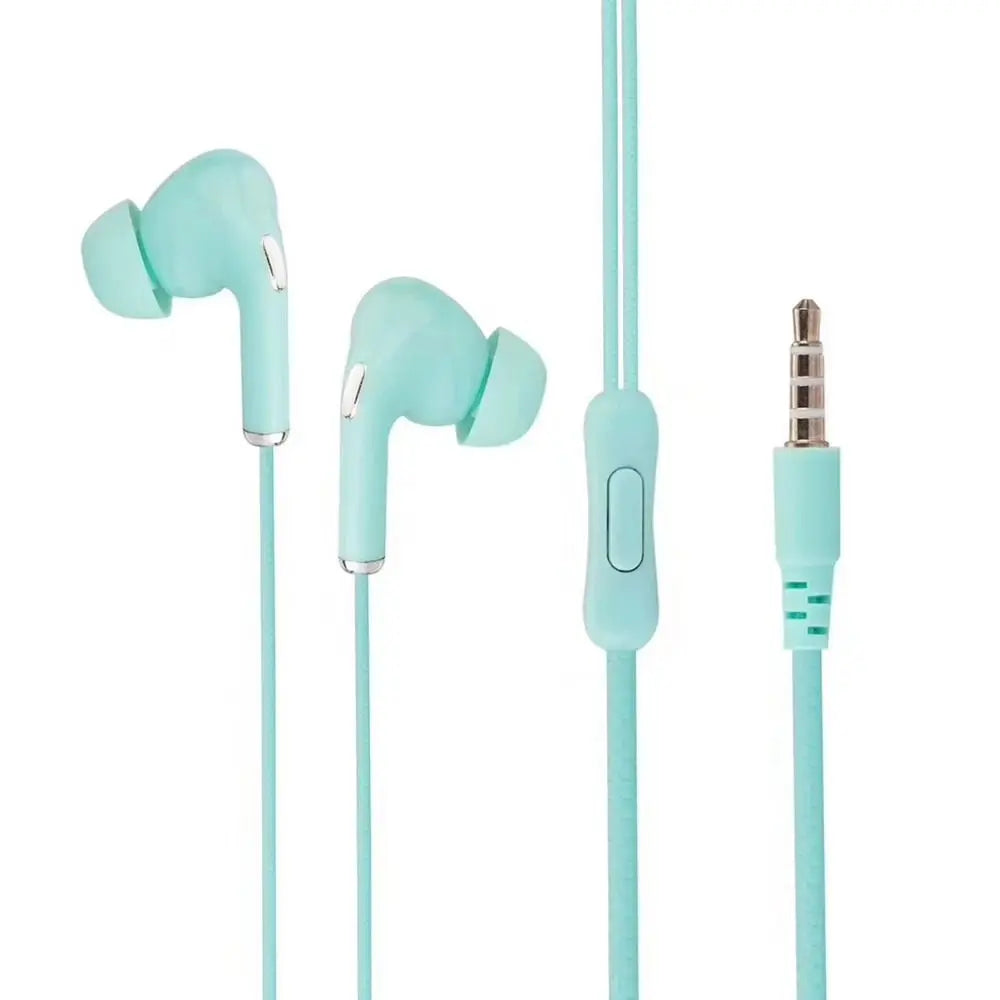 In-Line Mic Wired Sport Earphones