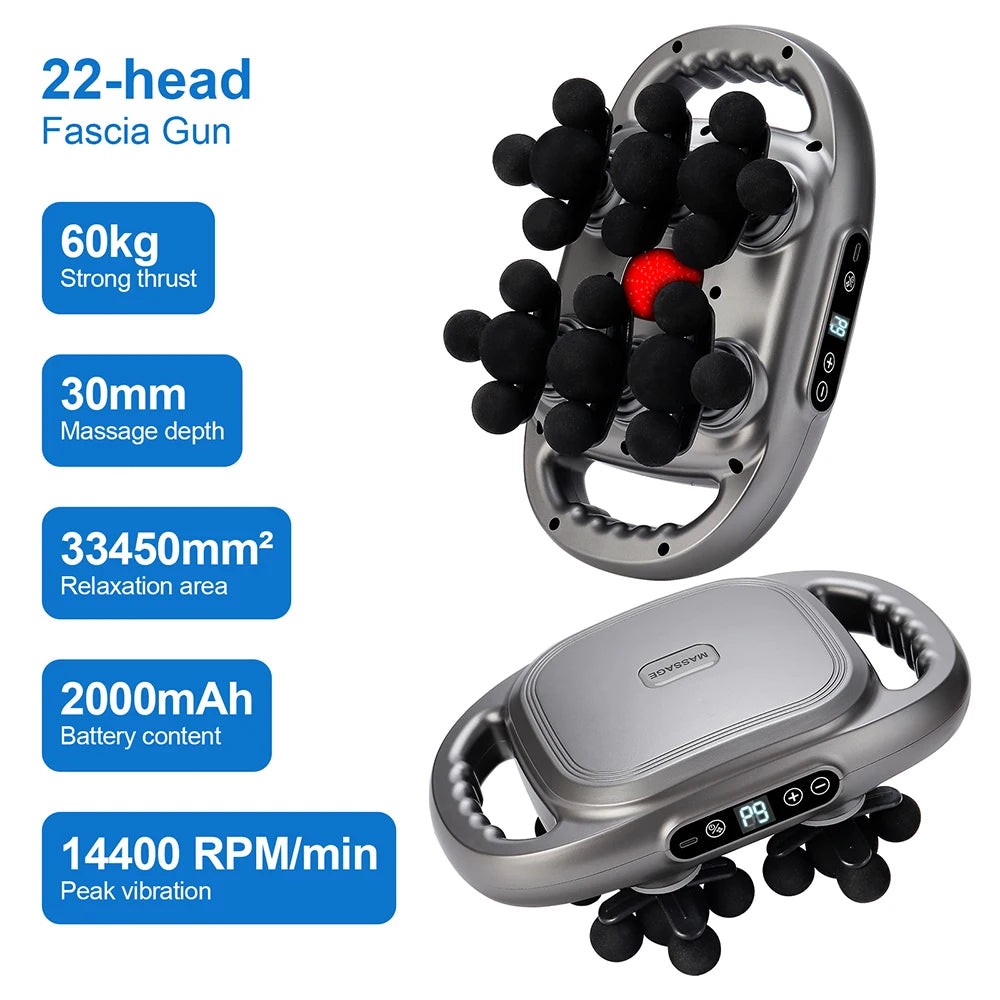 42-Head High-Frequency Vibration Massager