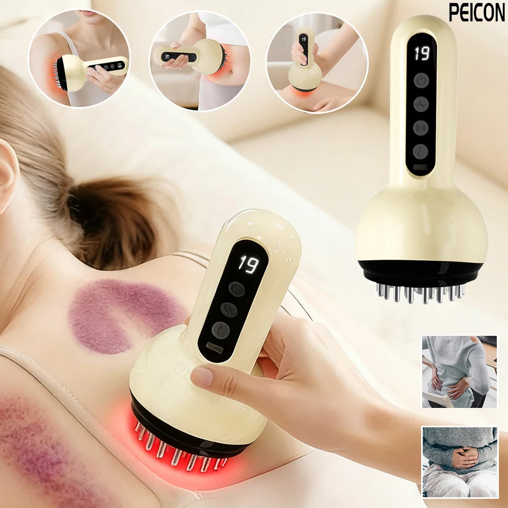 Cordless Electric Meridian Cupping Massager