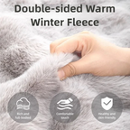 Extra Large Reversible Plush Dog Bed