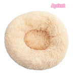 Soft Plush Donut Cat Bed
