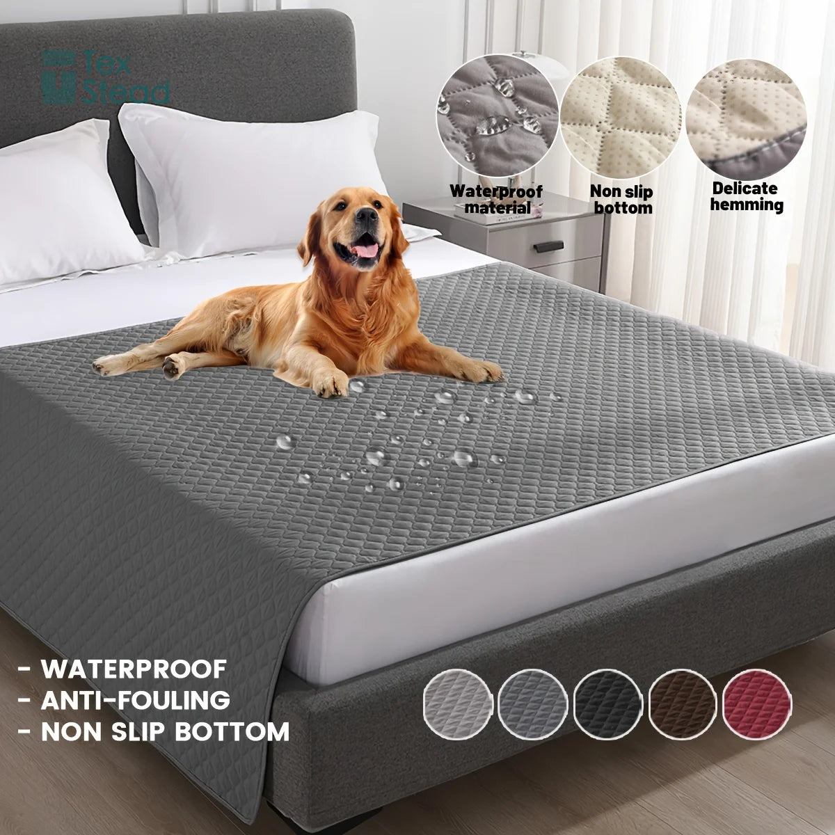 Waterproof Non-Slip Pet Furniture Protector