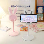 Cute Adjustable Rabbit Phone Stand
