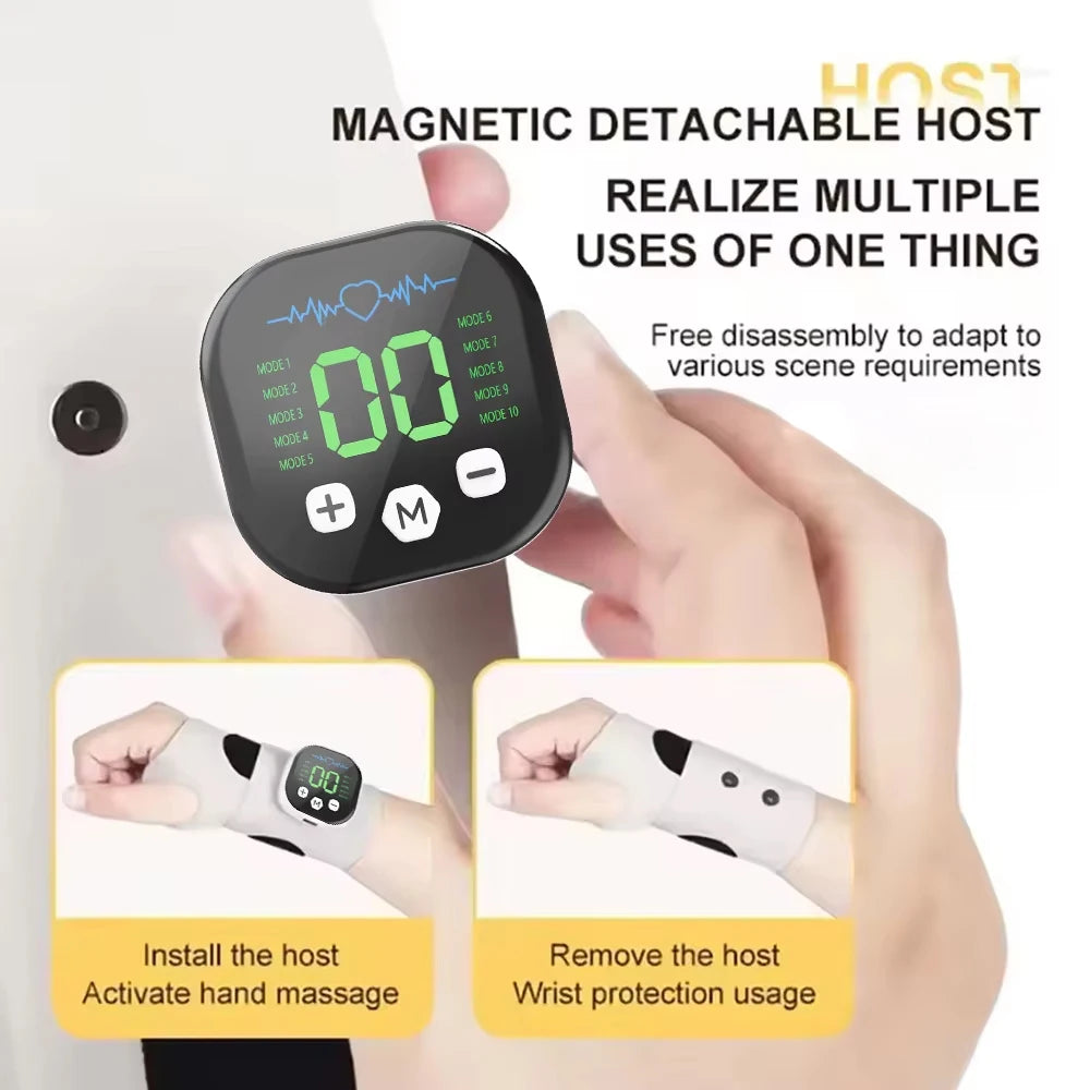 10-Mode Cordless Wrist Hand Massager