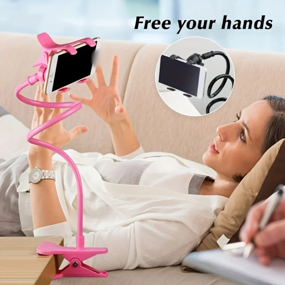 Long Arm Adjustable Phone Clamp