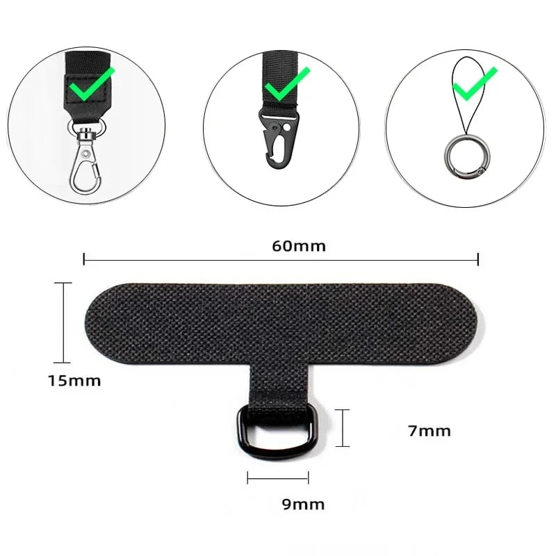 Detachable Phone Lanyard Gasket Strap