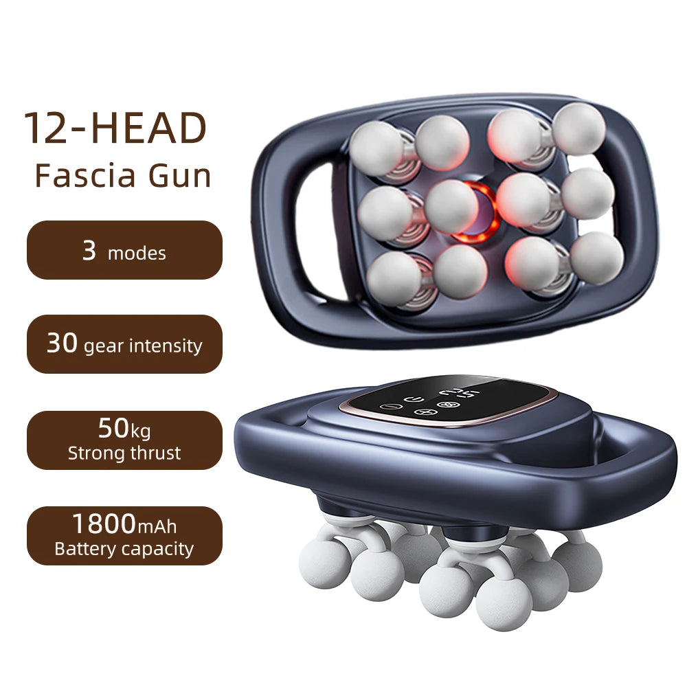 42-Head High-Frequency Vibration Massager