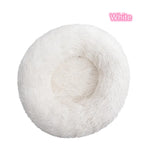 Soft Plush Donut Cat Bed