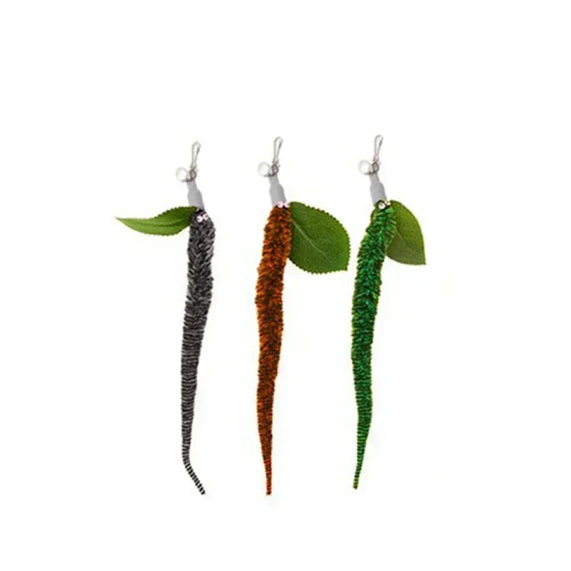 Feather Wand Cat Teaser Toy