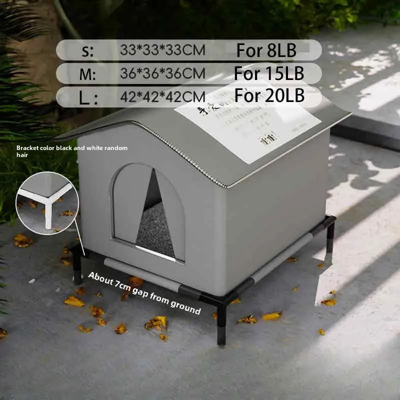 Outdoor Waterproof Insulated Pet House