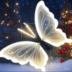 LED Butterfly String Lights Outdoor