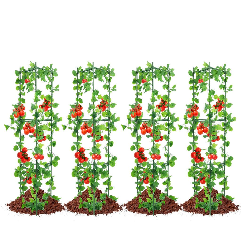 Sturdy 6-Pack Tomato Plant Supports