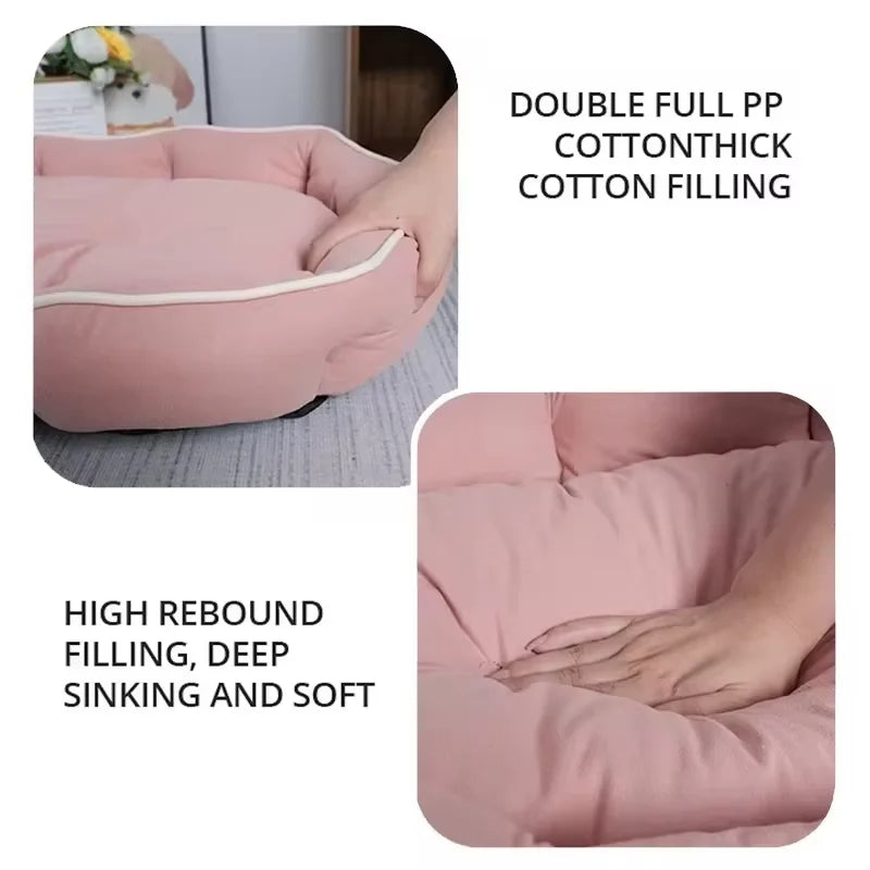 Large Plush Pet Sofa Bed
