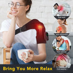 Heating Vibration Shoulder Massager Brace