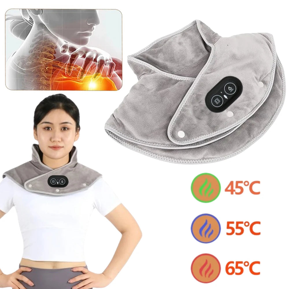 Three‑Speed Heating Neck Shoulder Wrap