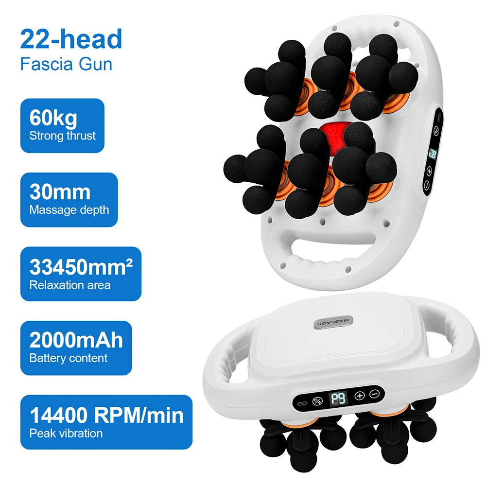 42-Head High-Frequency Vibration Massager