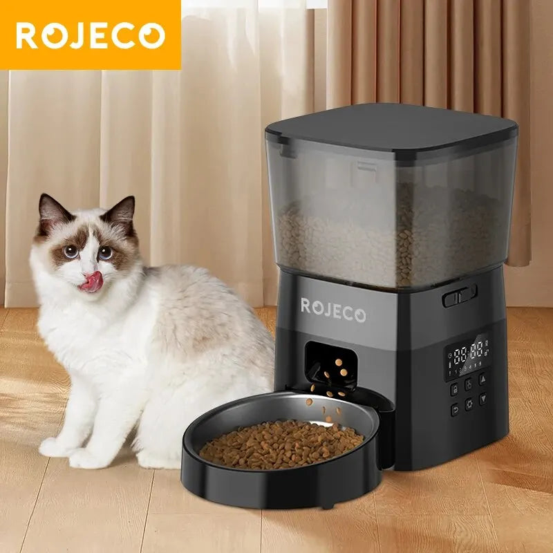 Programmable Button Pet Feeder