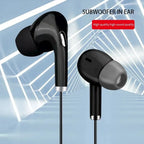In-Line Mic Wired Sport Earphones