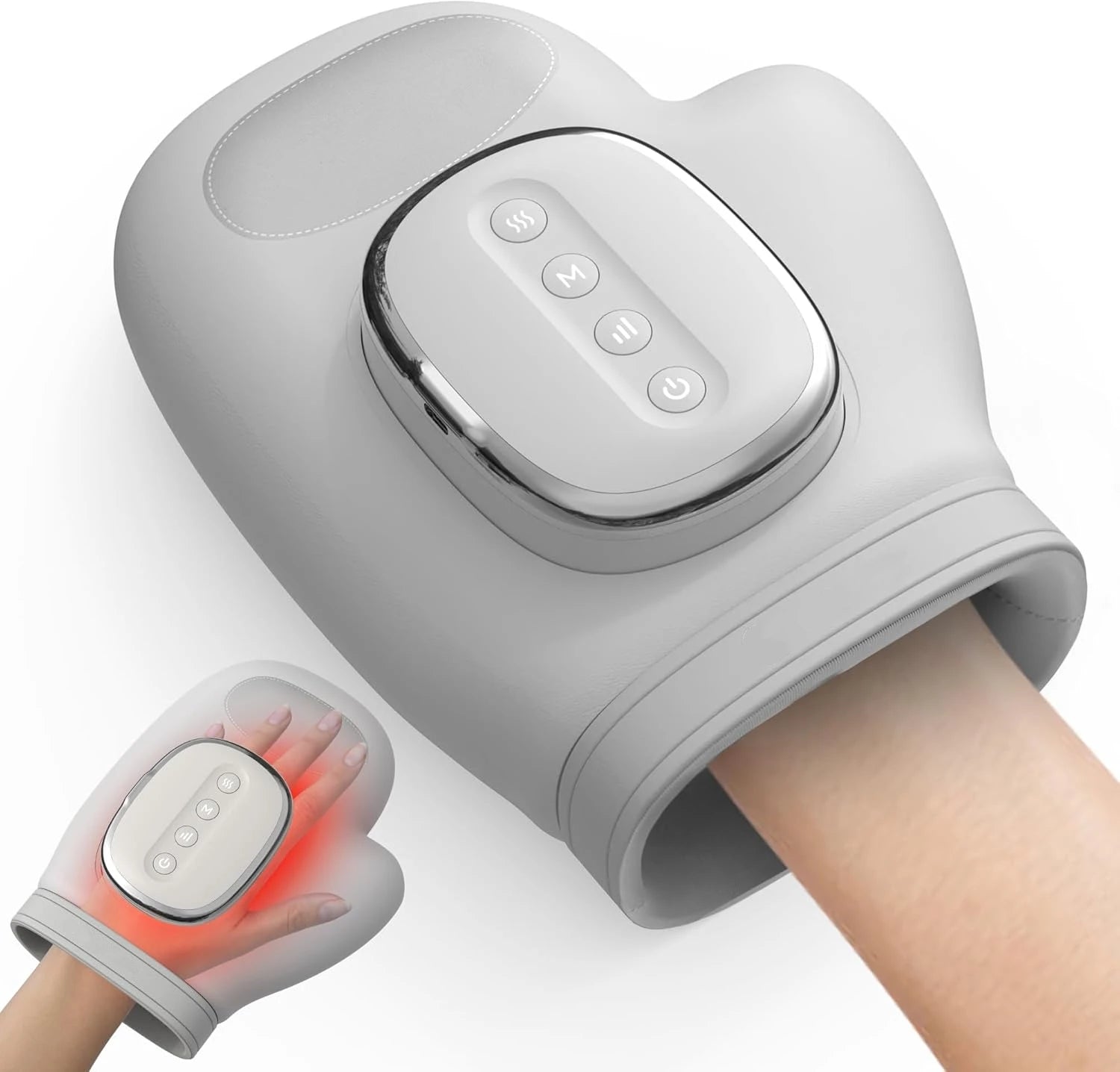 Cordless Heat Compression Hand Massager
