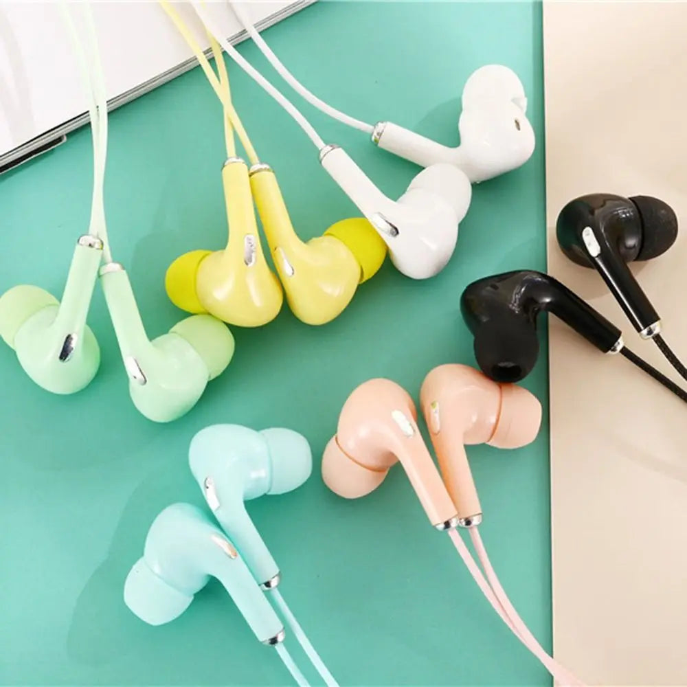 In-Line Mic Wired Sport Earphones