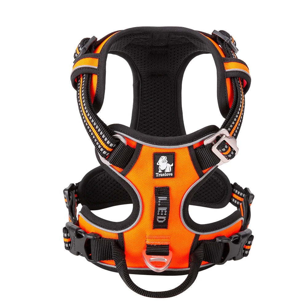 Padded Reflective Step-In Dog Harness