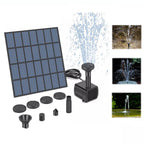 Solar Powered Water Fountain Pump
