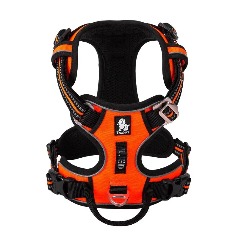 No-Pull Reflective Padded Dog Harness