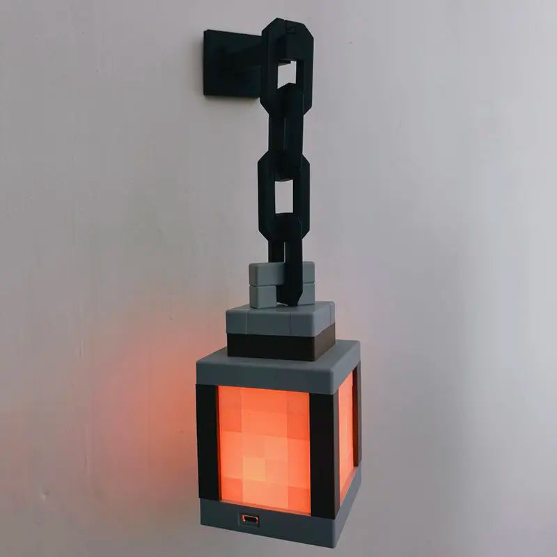 Rechargeable Pixel Lantern Night Light