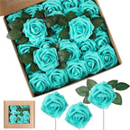 Realistic Foam Rose Artificial Flowers