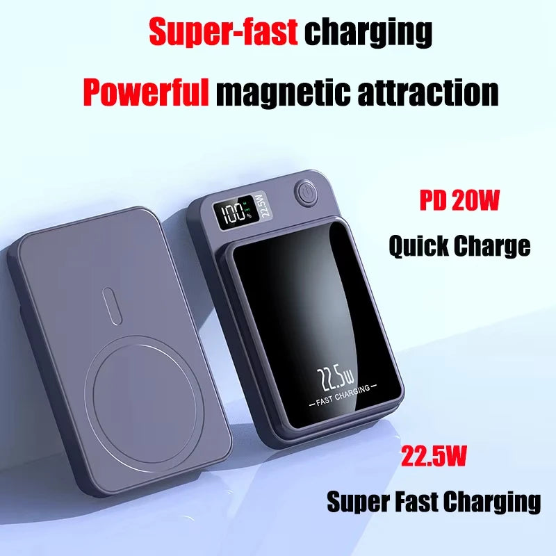 100000mAh Magnetic Wireless Power Bank