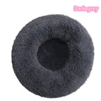 Soft Plush Donut Cat Bed