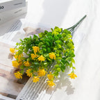 Artificial Plastic Eucalyptus Greenery Stem