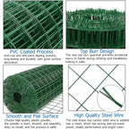PVC Coated Green Garden Mesh