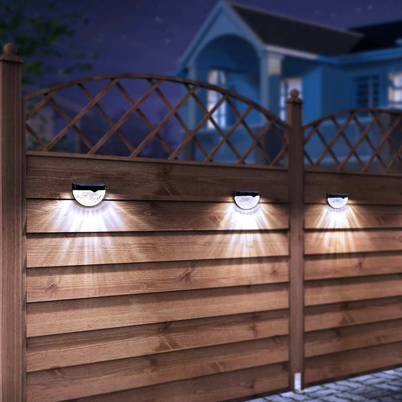 Warm White Solar Wall Lamps