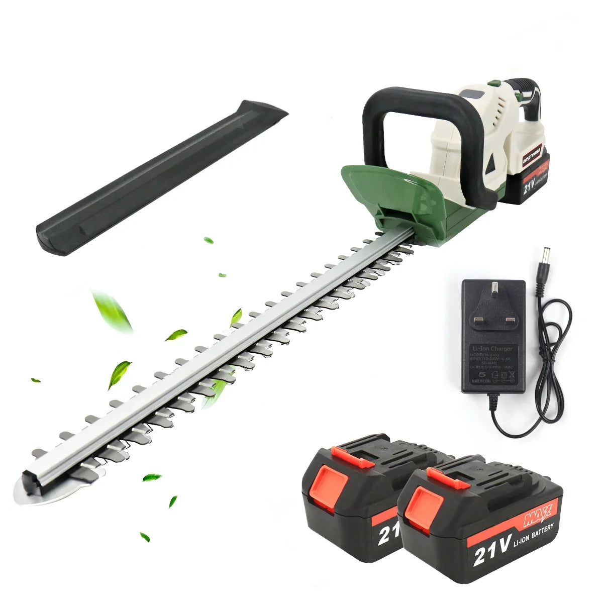 21V Cordless Brushless Hedge Trimmer