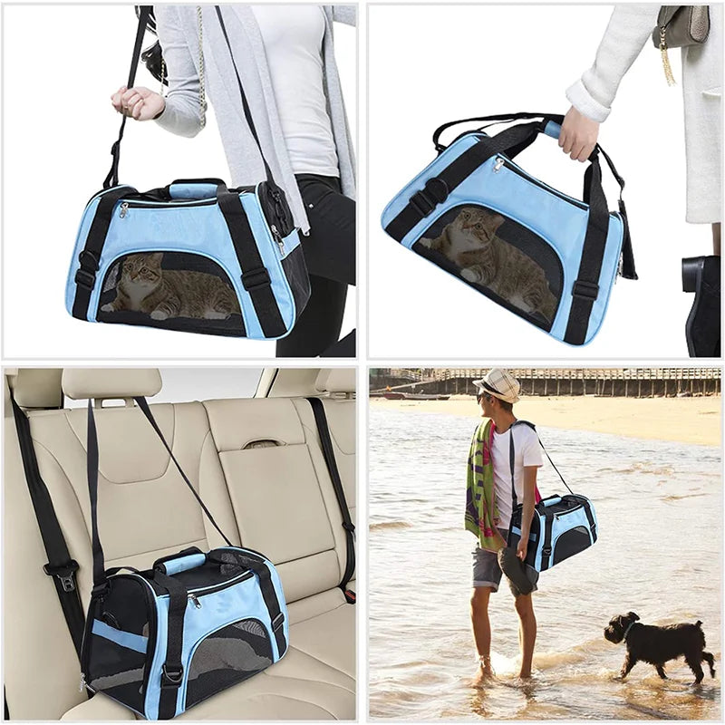 Breathable Mesh Pet Carrier Bag