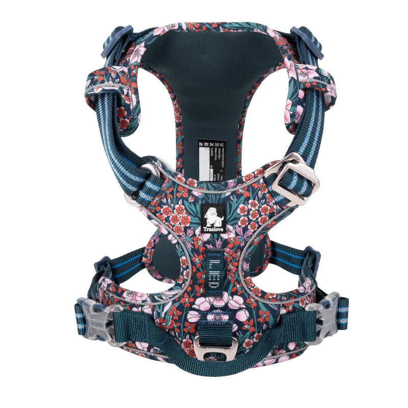 Padded Reflective Step-In Dog Harness