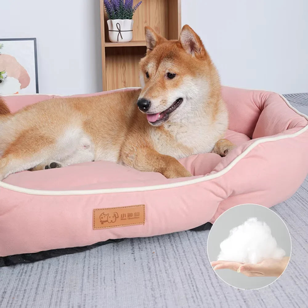 Large Plush Pet Sofa Bed